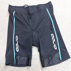 Orca Womens Cycling Shorts Large Black Padded Drawstring